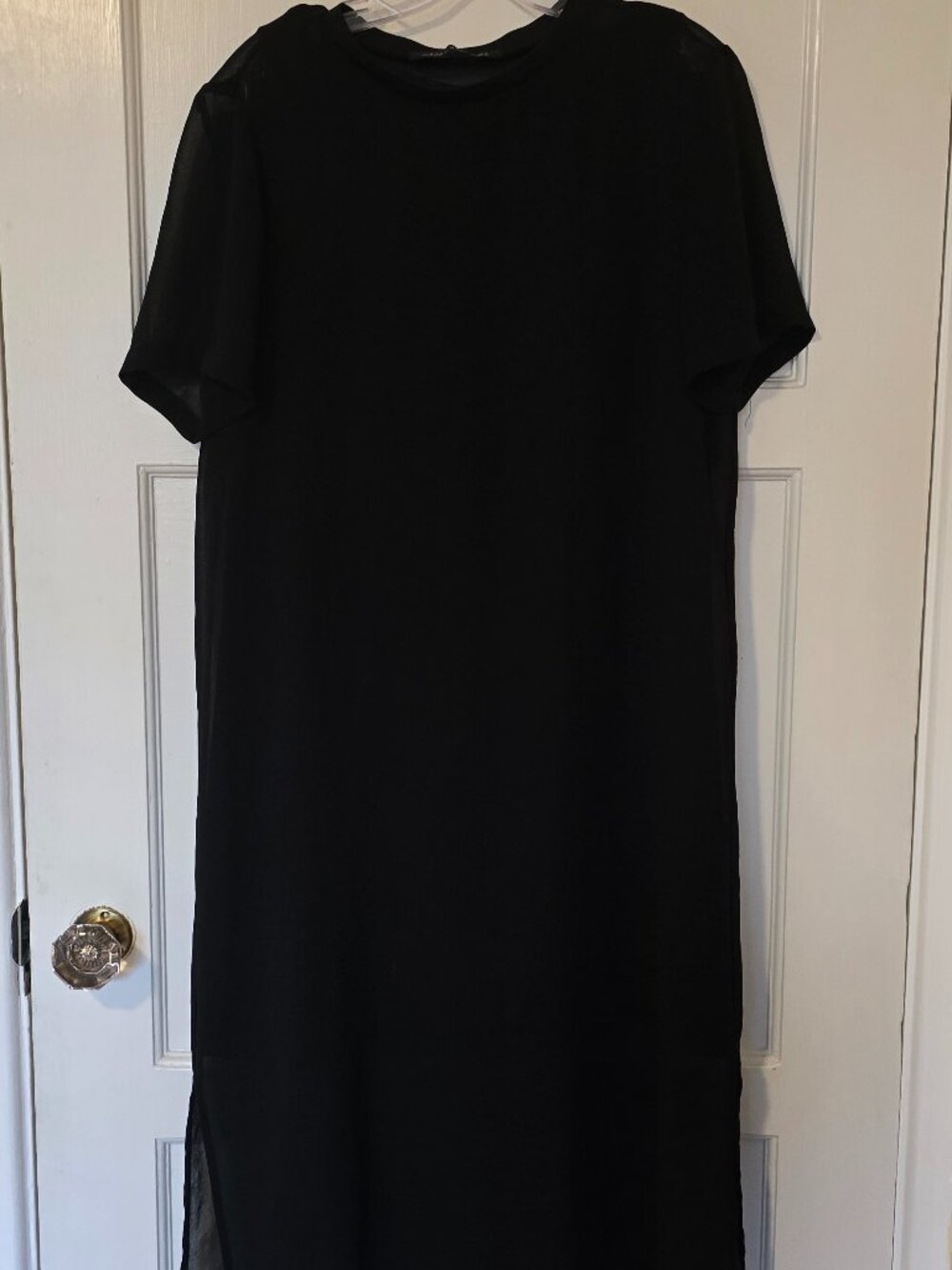 Zara Mesh Dress with Tank Slip